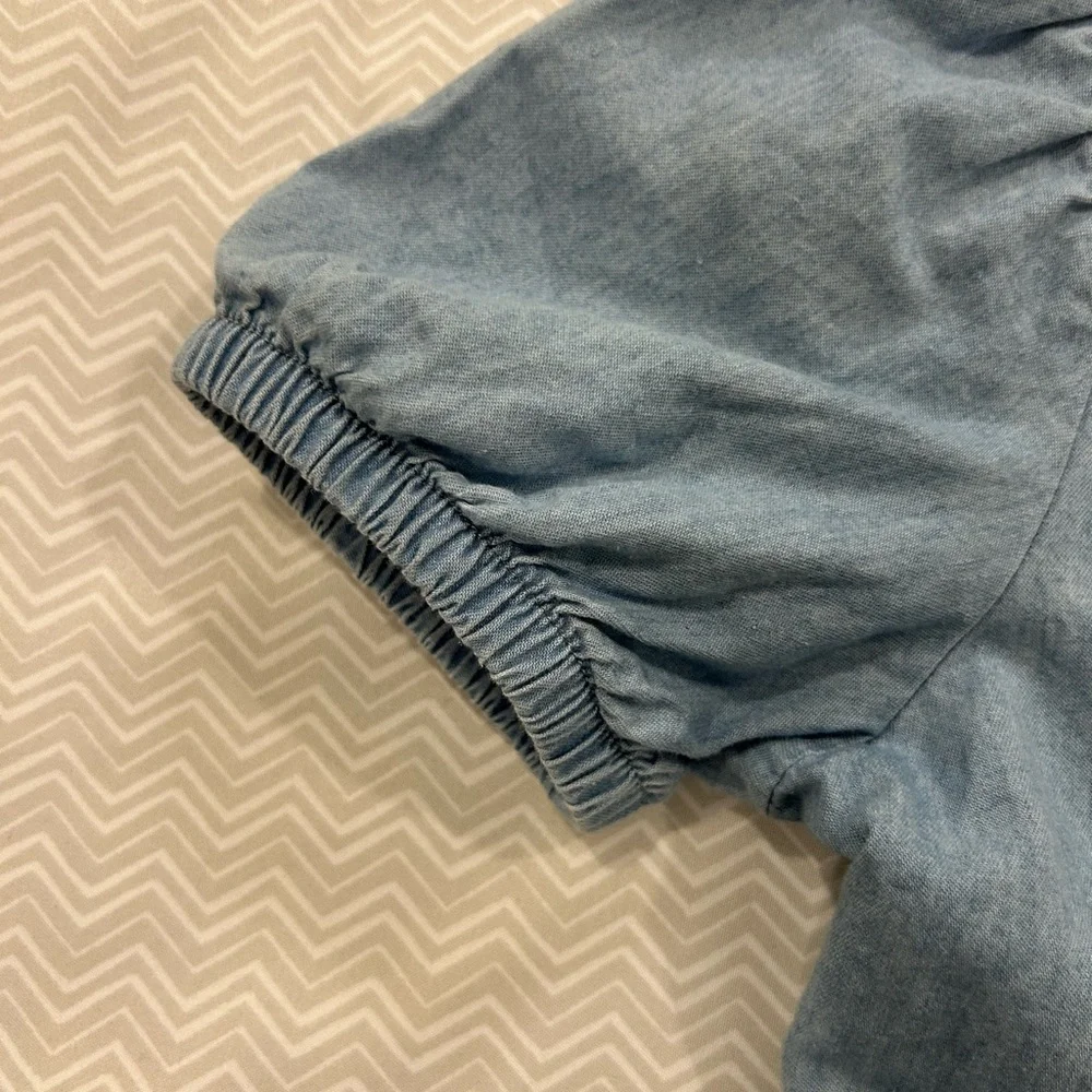 GAP Chambray Buttoned Girls Dress